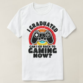 Jag kan gå tillbaka till spel nu-spelaren t shirt