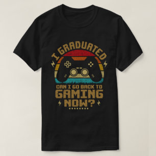 Jag kan gå tillbaka till spel nu-spelaren t shirt