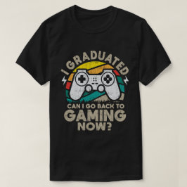 Jag kan gå tillbaka till spel nu-spelaren t shirt