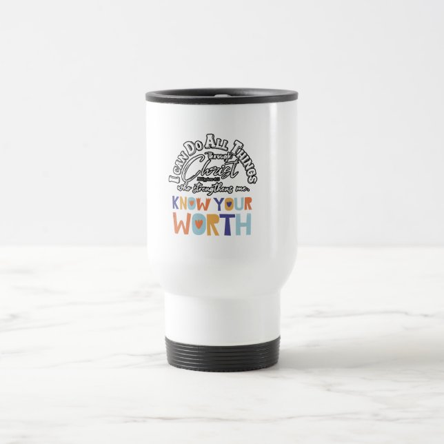 Jag kan göra all sak fantastisk-design resemugg (Center)