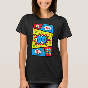 Jag kan göra alla positiva bekräftelser från sak, t shirt