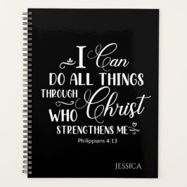 Jag kan göra alla sak Christian Bible Verse Planne