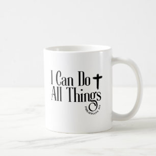 Jag kan göra alla Sak filippianer 4:13 Kaffemugg