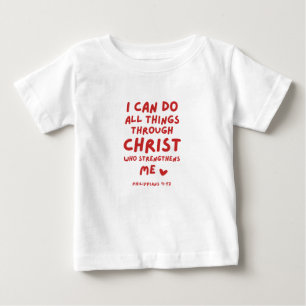 Jag kan göra alla Sak filippianer 4:13 T Shirt
