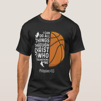 Jag kan göra alla saker genom Kristus - Sketll-spe T Shirt