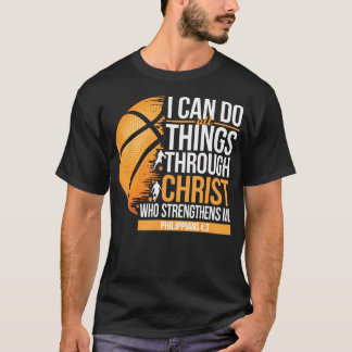 Jag kan göra alla saker genom Kristus som stärker T Shirt