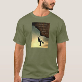 Jag kan göra alla saker till och med tee shirt