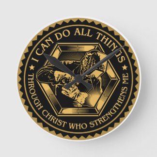 Jag kan göra alla saker welderen, Welder Rund Klocka