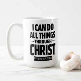 Jag Kan Göra Alla Ting Filipensarna 4 13 KJV Mugg