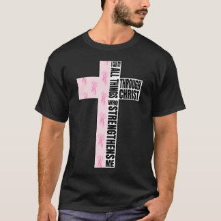 Jag kan göra alla ting genom Kristus som stärker T Shirt