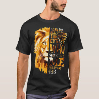 Jag kan göra alla ting genom Kristus som stärker T Shirt