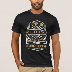 Jag Kan Göra Alla Ting Genom Kristus T Shirt