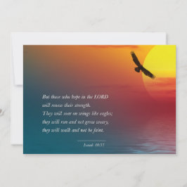 Jag kan göra allt genom hans vykort