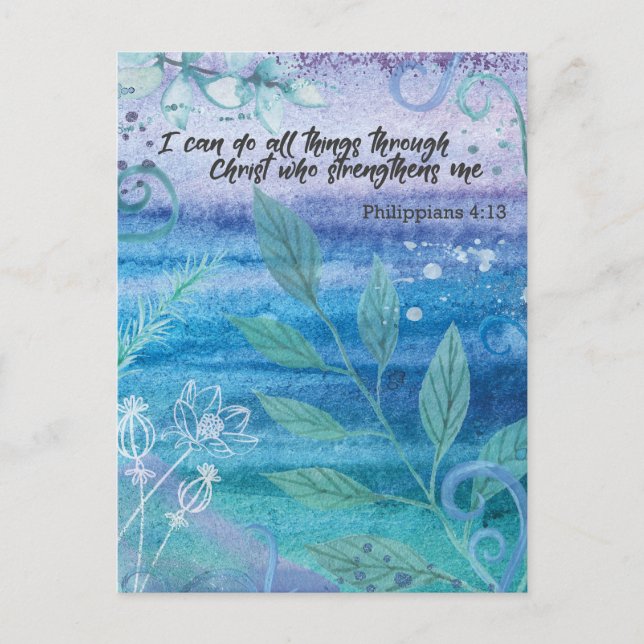 Jag kan göra allt i Sak genom jicepostkort Vykort (Framsida)