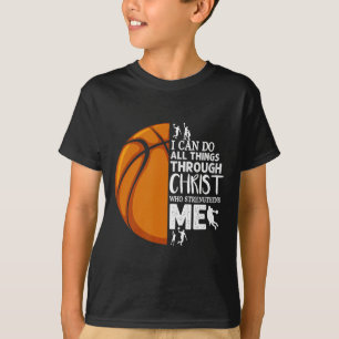 Jag kan göra allt Sak genom Kristus Bysketbyll Chr T Shirt