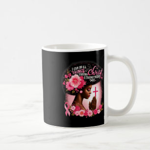 Jag kan göra allt Sak genom Kristus som stärker Kaffemugg