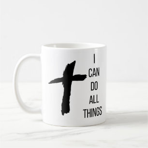 Jag kan göra allt Sak Religiösa Coffee Mugg
