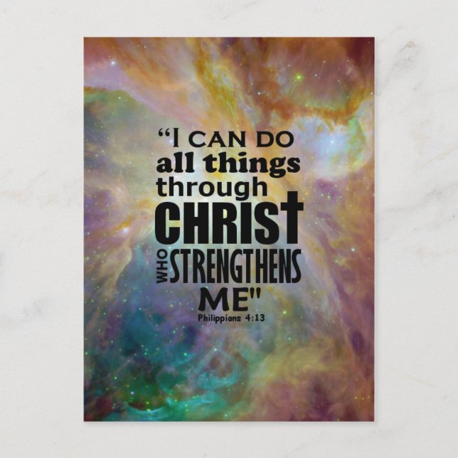 Jag kan göra allt sak vykort (Framsida)