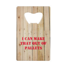 JAG KAN GÖRA DET AV PALLETS