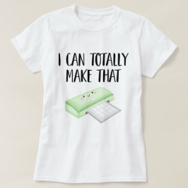 Jag kan göra det (minska Maskin) för kvinnor T Shirt