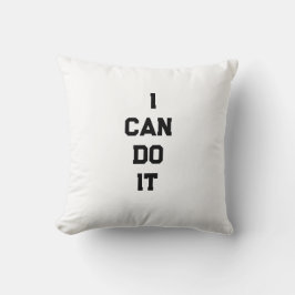 Jag Kan Göra Det Motivationskudde Kudde