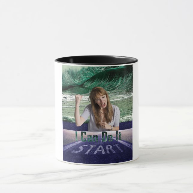 Jag kan göra det Mugg (Center)