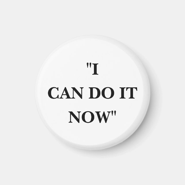 JAG KAN GÖRA DET NU MAGNET (Framsidan)