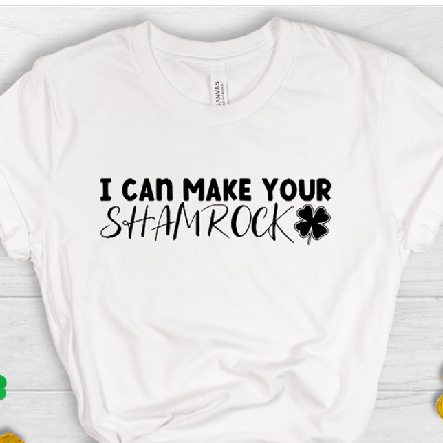 Jag kan göra din schyssta irish klöver tur t shirt (Skapare uppladdad)