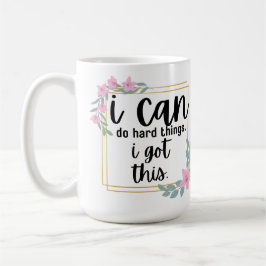 Jag kan göra hård Sak (Azaleas) Kaffemugg