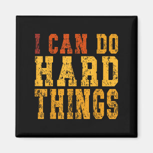 Jag kan göra Sak motiv inspirerande Magnet