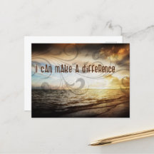 "Jag kan göra skillnad" Motiveringsbekräftelse