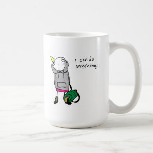 Jag kan göra vad som helst. kaffemugg