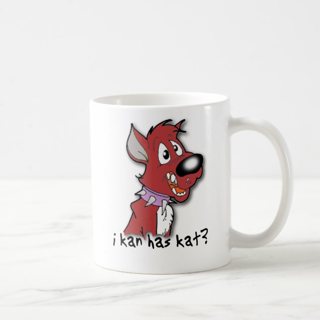 Jag Kan Ha Katt? Rolig Mugg jag kan ha cheezeburga (Höger)