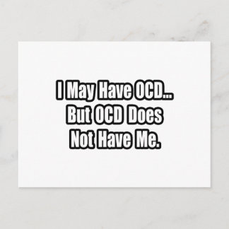 Jag kan ha OCD, men... Vykort