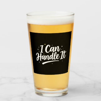 "Jag Kan Hantera Det" Motiverande Tumbler Glaskopp