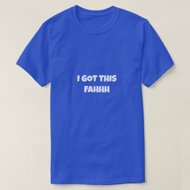 JAG KAN HANTERA DETTA FAHHH T SHIRT (Design framsida)