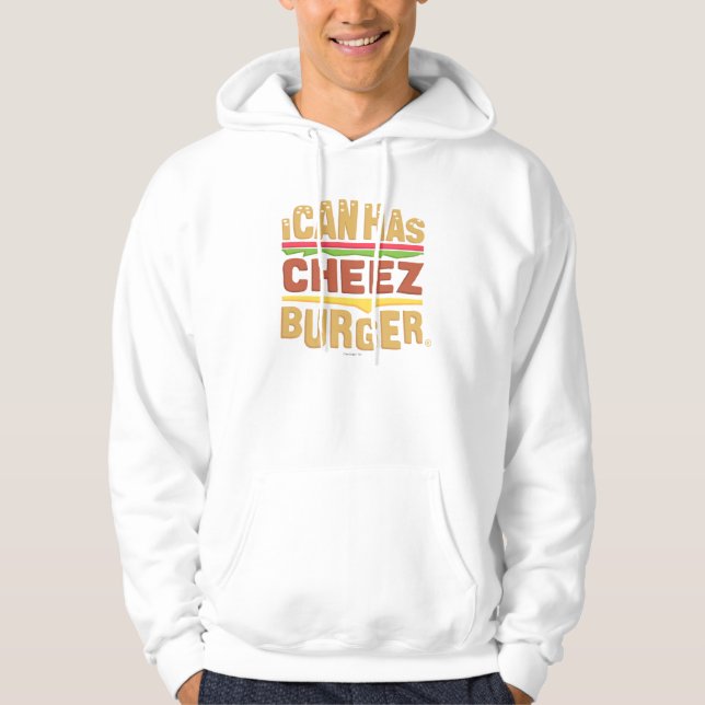 Jag kan har Cheezburger Munkjacka (Framsida)