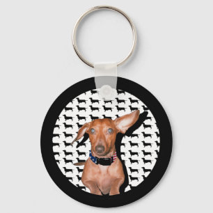 Jag kan höra dig nyckelring