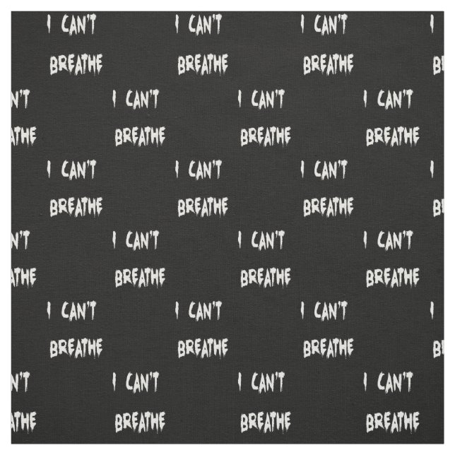 Jag kan inte andas in tyggardin tyg (Provkarta)