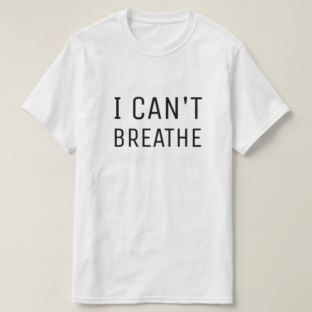 JAG KAN INTE ANDAS T SHIRT (Design framsida)