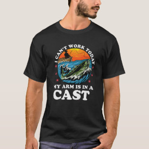 Jag kan inte arbeta idag.. Arm är i ett Manar för T Shirt