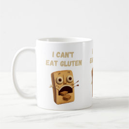 Jag kan inte äta Gluten Kaffemugg