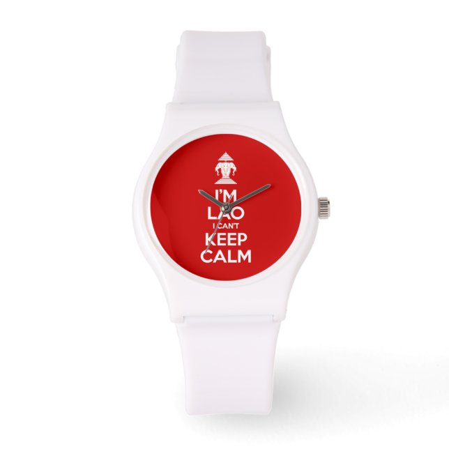 Jag kan inte Behålla Lugn Armbandsur (Framsida)