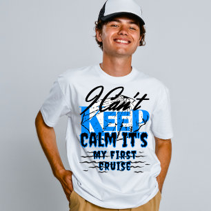 Jag kan inte behålla lugn att det är min första kr t shirt