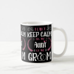 Jag kan inte Behålla Lugn att jag är Moster i Groo Kaffemugg