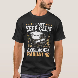 Jag kan inte Behålla Lugn min dotter studerar klas T Shirt