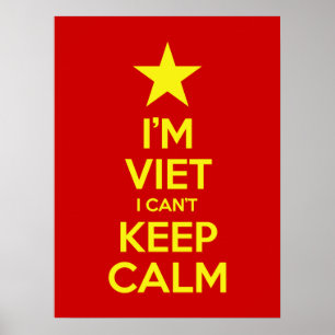 Jag kan inte Behålla Lugn Poster