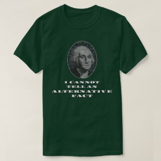 Jag kan inte berätta ett alternativt faktum tee shirt