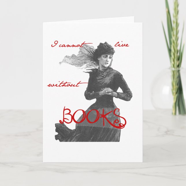 Jag kan inte bo utan bokar kort (Framsida)