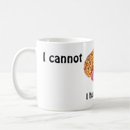 Jag kan inte Brain i dag Kaffemugg